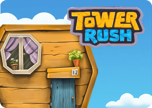 Play Tower Rush Your Way: Demo Mode vs. Real Money Mode